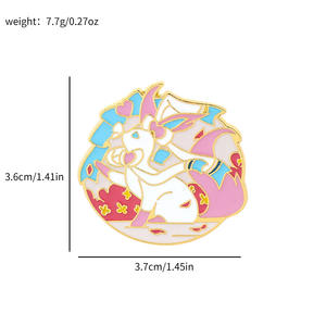 2024 Nieuwe Grappige Pokemond Emaille Pinnen Cartoon Poke Monster Broche - Product Image 6