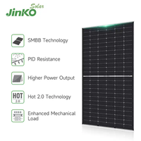 Panel Surya Tier 1 625W-650W Tiger Neo N-Type HJT untuk Modul PV Mono Bifacial Dual Glass 78-Cell