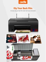 Cedle SY01 - Protector de Pantalla Inteligente para Teléfono Móvil y Reloj Inteligente, Máquina de Corte con Plotter, WiFi, Alta Precisión, Automática/Manual