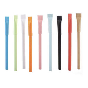 Toothpaste Shape Rolling Paper Pen Eco Friendly <b>Writing</b> Paper Pen with Custom Logo - Product Image 4