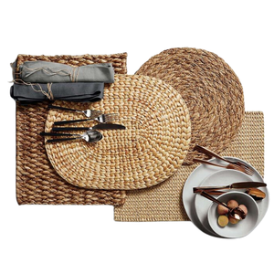 Panier de rangement carré WHSB 04 en jacinthe d'eau, fait à la main, écologique, multifonctionnel, couleur personnalisée, origine Vietnam, OEM/ODM personnalisé - Product Image 3