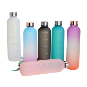 BPA-Free <span class=keywords><strong>1</strong></span>-<span class=keywords><strong>litro</strong></span> personalizzato bottiglia di acqua di <span class=keywords><strong>plastica</strong></span> PP Sport bottiglia di acqua potabile per la palestra bere direttamente per le attività all'aperto - Product Image 3