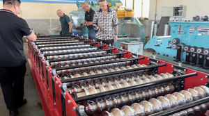 Verzinktes Welldach Stahlblech walzen dach maschine Walzen form blech Farbiger Stahl - Product Image 4