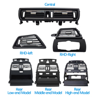 RHD tableau de bord avant gauche droit arrière central climatisation fraîche Grille de ventilation ca pour BMW série 6 F06 F12 630i 640i 645i 650i