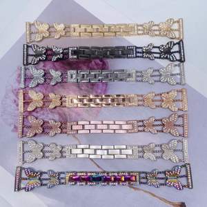 <span class=keywords><strong>Bracelet</strong></span> de montre chaud adapté à <span class=keywords><strong>AppleWatch</strong></span> 1-7 nouvelle série de petit <span class=keywords><strong>bracelet</strong></span> de montre en diamant en métal papillon - Product Image 5