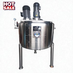 Tanque de Mezcla con Calentamiento Eléctrico de Acero Inoxidable, Equipo de Mezcla de Detergente Líquido, Mezclador Homogeneizador de Champú y Salsa Mayonesa - Product Image 4