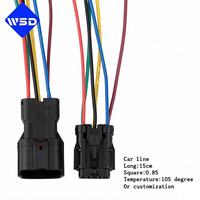 Conector Automotriz Impermeable 1P 2P 3P 4P 6P 8P 12P 14P 16P Macho Hembra, Arnés de Cables para Sensor de Coche, Lámpara y Interruptor