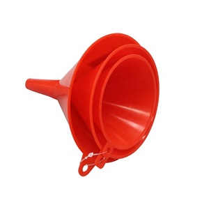 Atacado 6-Piece Set of PP <span class=keywords><strong>Plastic</strong></span> Funil Multi-Size Auto Oil Fills Automotive Também Cozinha Use Bottle Jar Container Filling - Product Image 2