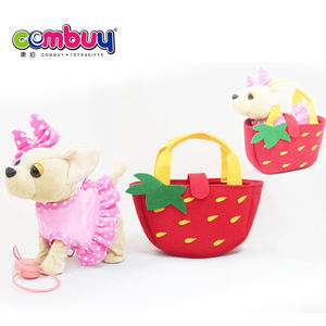 Chihuahua 9 pulgadas suave conjunto caminar eléctrica perro de juguete de felpa - Product Image 6