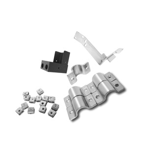 Pièces en tôle OEM, traitement personnalisé, composants d'emboutissage en acier inoxydable, usinables, épaisseur 0,5-20 mm - Product Image 1