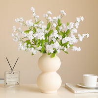 Bouquets de fleurs artificielles Myosotis, sprays de carnations, fleurs en soie pour la Fête des Mères, la maison, la ferme, les mariages, les centres de table