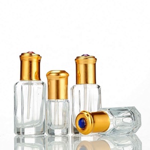 Perfume de Oud Árabe de Lujo en Botella de Vidrio Octogonal con Rodillo, 3ml 6ml 9ml 12ml - Product Image 2
