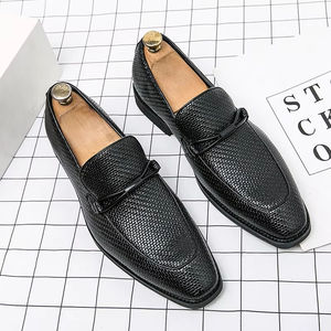 Zapatos Formales de Hombre de Cuero Genuino Británico de Alta Calidad, Diseño de Lujo para Negocios, con Cierre de Cordones, Patrón Hecho a Mano, Gran Venta - Product Image 2