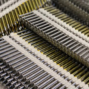 <span class=keywords><strong>3</strong></span>-дюймовые Стальные Каркасные гвозди в рулонах 30-градусный пластиковый гладкий хвостовик - Product Image 1