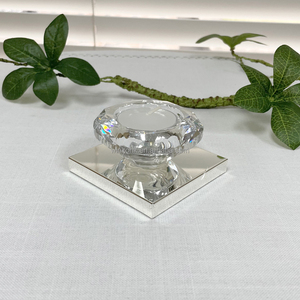 ที่ใส่เทียนทีไลท์ทำจากโลหะรูปทรงเพชรคริสตัล1-lite ที่ใส่เทียนตกแต่งขวดโหลตกแต่งบ้าน - Product Image 5