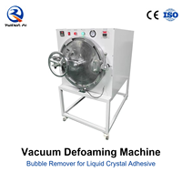 Machine de débullage sous vide pour adhésif à cristaux liquides, grande machine de suppression de bulles 220V 1KW, garantie 1 an