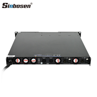 Amplificateur de puissance D2-4500 professionnel mini 1u taille 4 canaux amplificateur dsp pour application de tournée