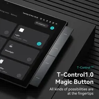 Sistema Zigbee para Hogar Inteligente con Control por Voz Alexa, Pantalla Táctil de 10.1 Pulgadas con Función de Interruptor de Encendido