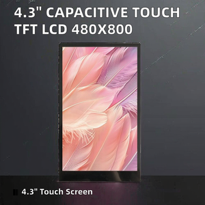4.3 Inch <strong>LCD</strong> <strong>Display</strong> <strong>TFT</strong> <strong>Module</strong> Capacitive Touchscreen Medical/Industrial <strong>Grade</strong> JDW Brand Includes RGB I2C MIPI LVDS Interfaces - Product Image 2
