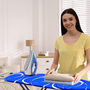 Couvertures de planche à <span class=keywords><strong>repasser</strong></span> personnalisées de 58x18 pouces pour usage domestique 1000pcs <span class=keywords><strong>Table</strong></span> pliante en fer miroir en tissu 3-5 jours 30 jours livraison - Product Image 6