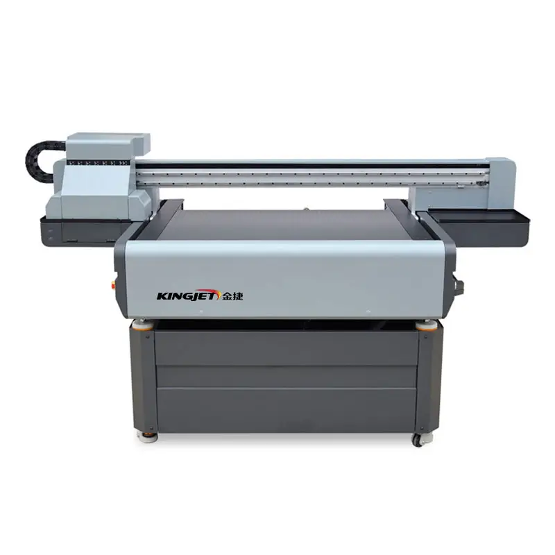 Automatic 90*60cm KJ-9060UV Digital Led UV Flatbed Printer For Printing PVC /Acrylic/Ceramic