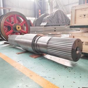 โรงงานผลิตเพลาอัลลอยด์แบบฟอร์จสำหรับงานหนัก สำหรับเชื่อมต่อเพลาและแกนหมุนหลากหลายประเภท - Product Image 5