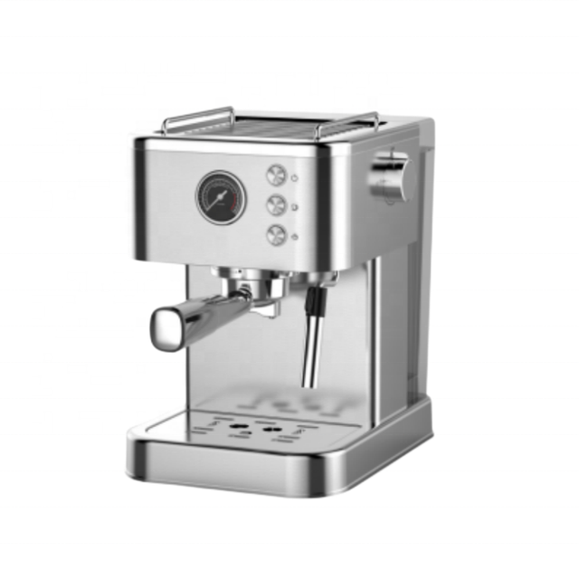 1350 Watts, 20 bar Pressure Pump with Heating System, PID Temperature Control, 1.5-liter Water Tank, Coffee Maker Machine