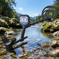 Détecteur de métaux souterrain GT936 pour la recherche de bijoux et de bagues dans les fermes anciennes et les forêts, IP68, 5 modes, Type-C, CE, OEM, EXW, MOQ 30