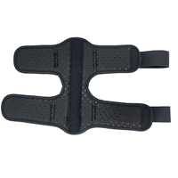 Attelle de nuit unisexe réglable, élastique et respirante pour la chute du pied, la tendinite d'Achille, avec plaque en acier pour la fixation de la cheville, usage sportif