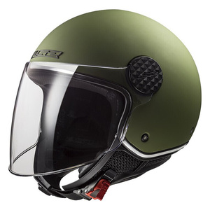Casco Jet Ls2 Verde XL in Termoplastica per Moto - Product Image 1