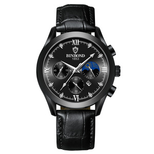 Montres BINBOND 3591 시계 최신 Uhr 캐주얼 브랜드 크로노그래프 Relojes Para Hombre 남성용 오리지널 쿼츠 남성용 손목 시계 - Product Image 3