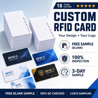 Harga Pabrik Kartu RFID Pintar 13.56MHZ ISO14443A dengan UID Terkode IC ID untuk Agen & Integrator Printer Kartu ID