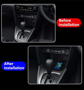 แท่นชาร์จไร้สาย 15W จากโรงงาน OEM สำหรับ Toyota Yaris Cross ปี 2022 - แผ่นชาร์จเร็วสำหรับรถ SUV ขนาดกะทัดรัด - Product Image 5