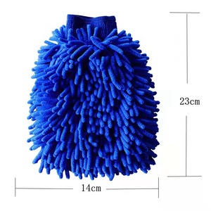 Super chiffon de nettoyage pour lavage de voiture Serviette douce pour les mains en microfibre Gant de lavage de voiture - Product Image 2