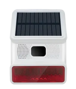 2024 คุ้มค่ากันน้ํา Tuya สมาร์ท WiFi ไซเรนพลังงานแสงอาทิตย์นาฬิกาปลุกอัจฉริยะ PST-PE523W - Product Image 1