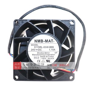 Ventilador de Refrigeración NMB-MAT7 de 80 mm y 24 V CC, 3115RL-05W-B86, para Uso con Inversor - Product Image 1