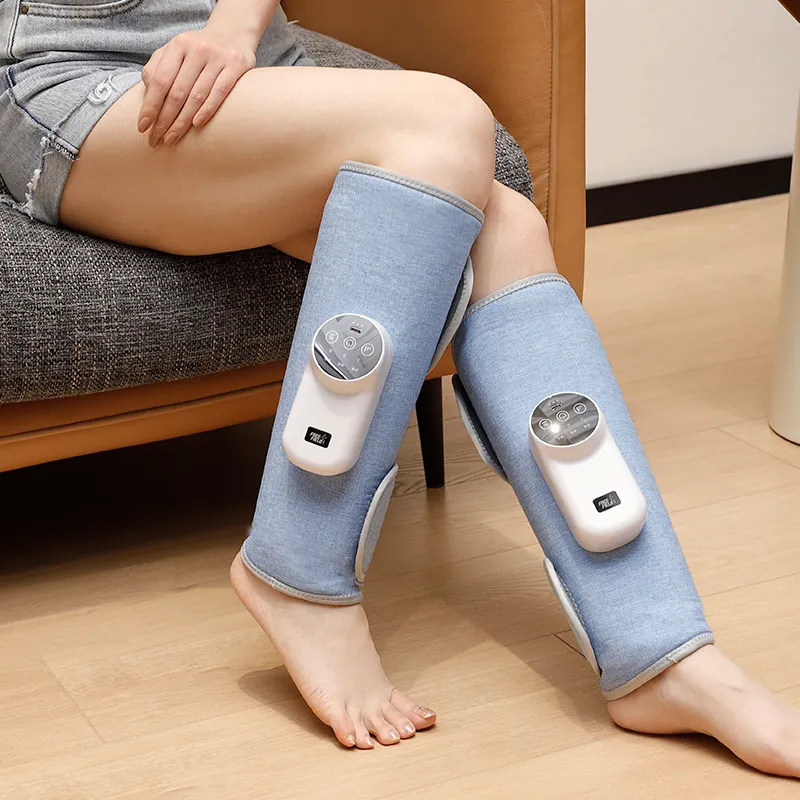 touch control calf massager with heat airbag pressure beautify calves and arms relax massage portable design new products