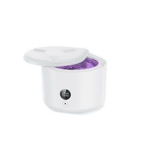 Nettoyeur de prothèses dentaires UV à ultrasons alimenté par USB 45kHz pour bijoux montres dents appareils orthodontiques bretelles protecteurs de bouche - Product Image 1