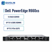 Serveur Rackable 1U Dell PowerEdge R660xs avec Expansions de Stockage 8SFF, RAID, Processeur Intel Xeon Silver 4410T pour le Traitement des Données d'Entreprise