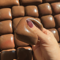 Jouet anti-stress en PU ultra-doux en forme de mini-pain grillé, à rebond lent, réaliste, style alimentaire, pour les 15-35 ans
