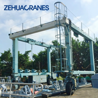 Grues de levage mobiles pour bateaux, grue de levage marine robuste et personnalisée de 300t, 500t, 800t, à grande portée (5m, 7m, 10m)