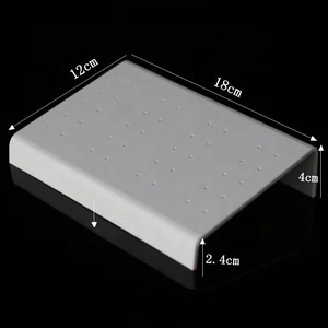 Gaby ต่างหูอะคริลิคโมเดลสำหรับโชว์,ตุ้มหูอะคริลิกพร้อมขดลวดเทียมแท้เครื่องมือ<span class=keywords><strong>เจาะ</strong></span>แบบตั้งโชว์จมูกเครื่องประดับ - Product Image 5