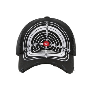2025 moda Unisex Bull' s-eye bordado Hiphop Street algodón desgastado Camo <span class=keywords><strong>gorra</strong></span> <span class=keywords><strong>de</strong></span> béisbol - Product Image 4