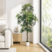 Künstlicher Bonsai-Baum Seiden-Dekoration Modernes Luxus-Design Hochwertige Simulation von Grünzeug & Dekorativen Blumen