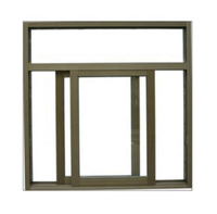 Puertas y Ventanas Corredizas de Aluminio para Sala de Estar, Puertas y Ventanas Horizontales de Aluminio con Doble Acristalamiento, Personalizables