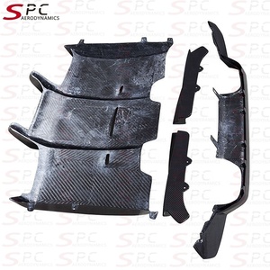 Diffuseur arrière en fibre de carbone sèche SPC 2014-2020 pour <span class=keywords><strong>BMW</strong></span> M3 M4, kit de lèvre arrière en fibre de carbone préimprégnée pour <span class=keywords><strong>BMW</strong></span> M3 M4 F80 F82 F83 - Product Image 3