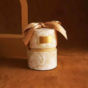 Caja de regalo redonda <span class=keywords><strong>con</strong></span> tubos de papel personalizados para boda, cajas de embalaje para dulces, chocolates, té, café, <span class=keywords><strong>galletas</strong></span>, frascos - Product Image 5