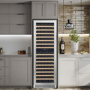 Refroidisseur de vin thermostatique LD-185D personnalisé d'usine à faible <span class=keywords><strong>consommation</strong></span> d'énergie électrique intégré pour un usage domestique - Product Image 1