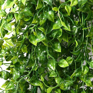 Guirnaldas Artificiales de Pothos Talian, 45 m, Hiedra Verde para Colgar en la Pared, Decoración del Hogar, Decoración de Bodas - Product Image 3