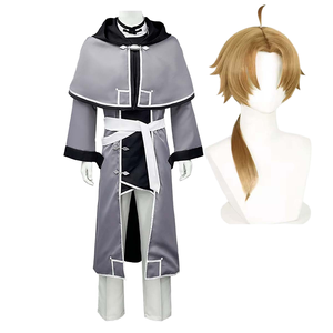 Nuevo Conjunto de Disfraz de Cosplay de Anime Mushoku Tensei: Reencarnación sin Trabajo, Rudeus, Incluye Trajes de Poliéster para Hombre Adulto - Product Image 1
